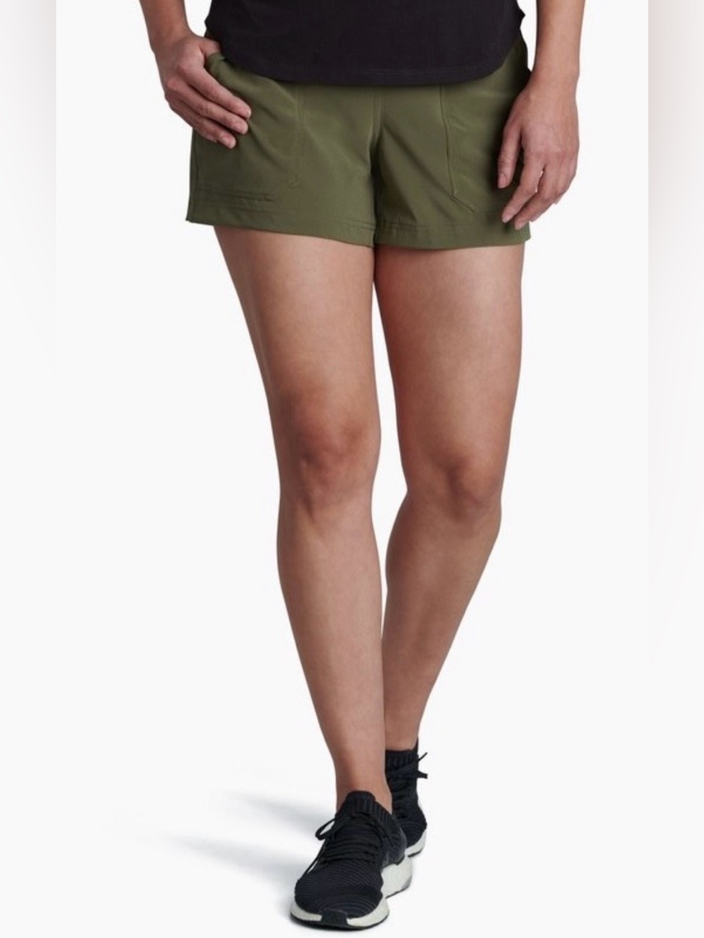 Kuhl Olive Green Vantage 4” Hiking Athletic Shorts